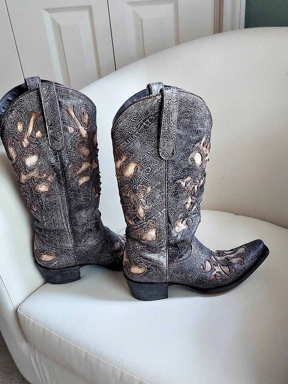 Lane Women's Floral Western Boots
